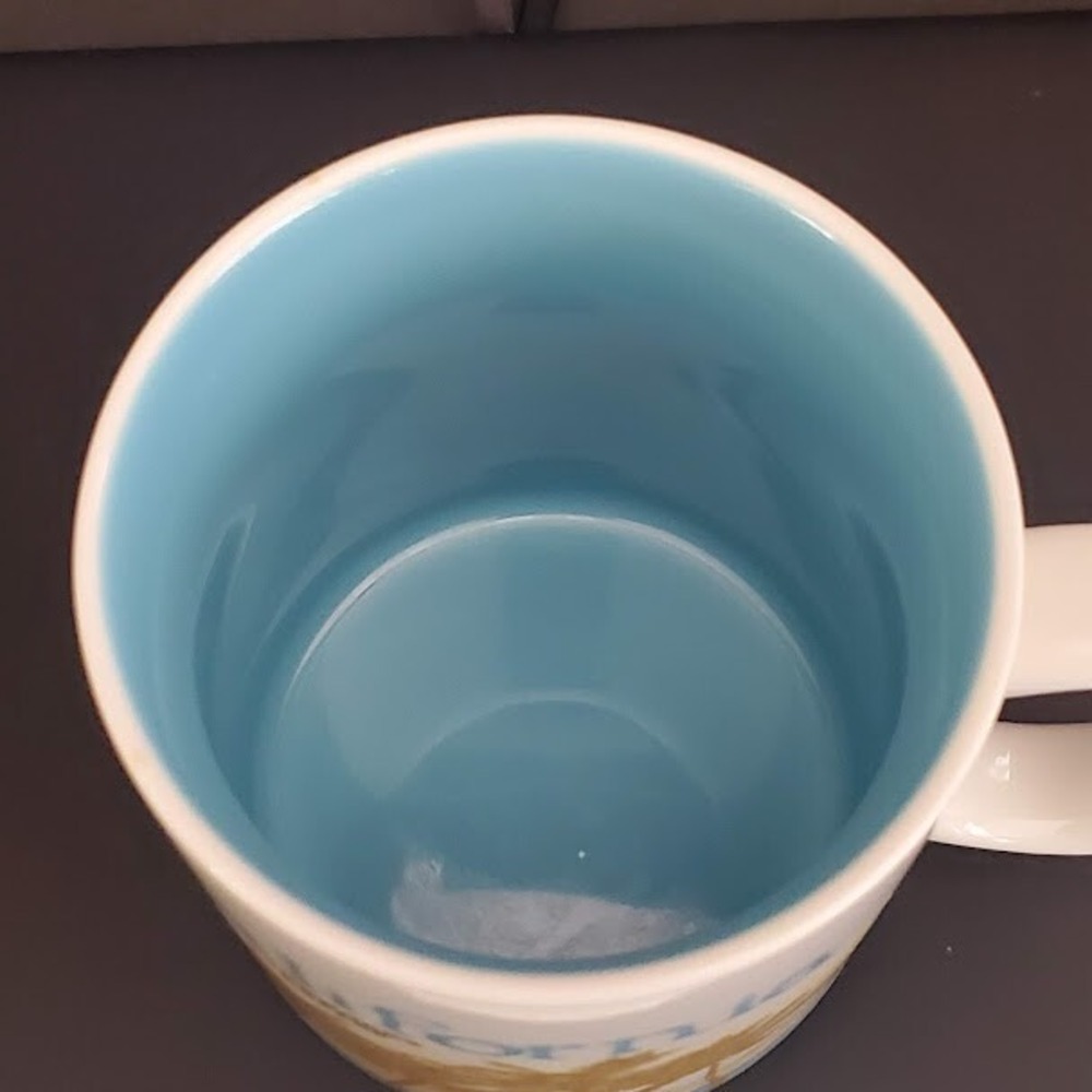 Starbucks Collector Series California Mug 16oz Blue White 2009 Surfing Redwoods - Picture 4 of 8